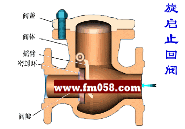 止回閥工作原理(圖)